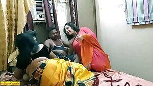 Indian Bhabhi shared her sister with us! Best hindi xxx group